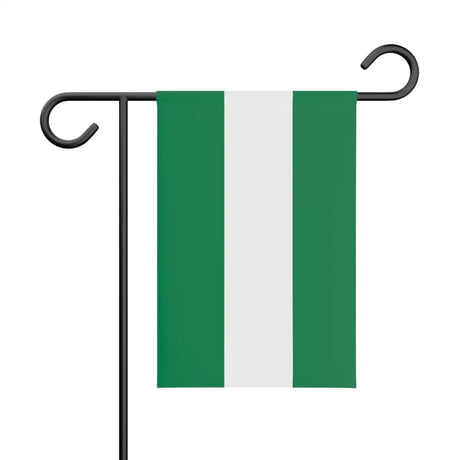 Drapeau de jardin nigeria en polyester - pixelforma