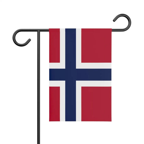 Drapeau de Jardin Norvège en Polyester - Pixelforma 