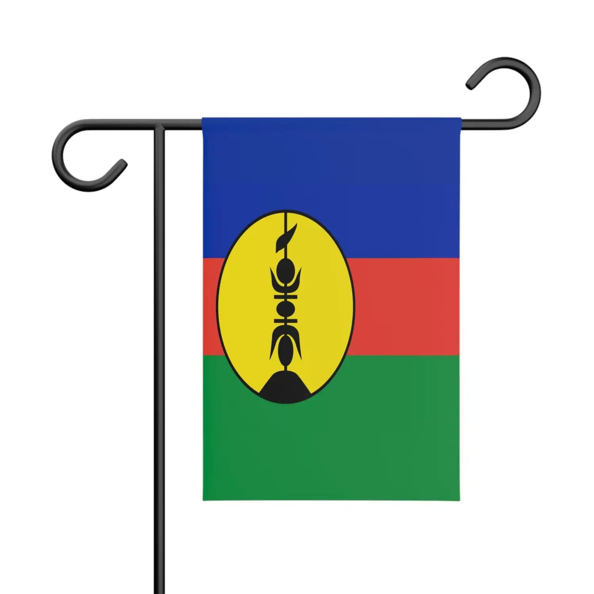 Drapeau de jardin nouvelle-calédonie en polyester - pixelforma