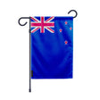 Drapeau de jardin nouvelle-zélande polyester couleurs vives