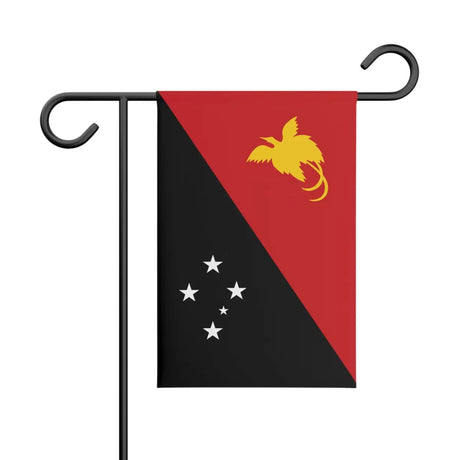 Drapeau de jardin papouasie-nouvelle-guinée en polyester - pixelforma