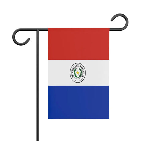 Drapeau de jardin paraguay en polyester - pixelforma