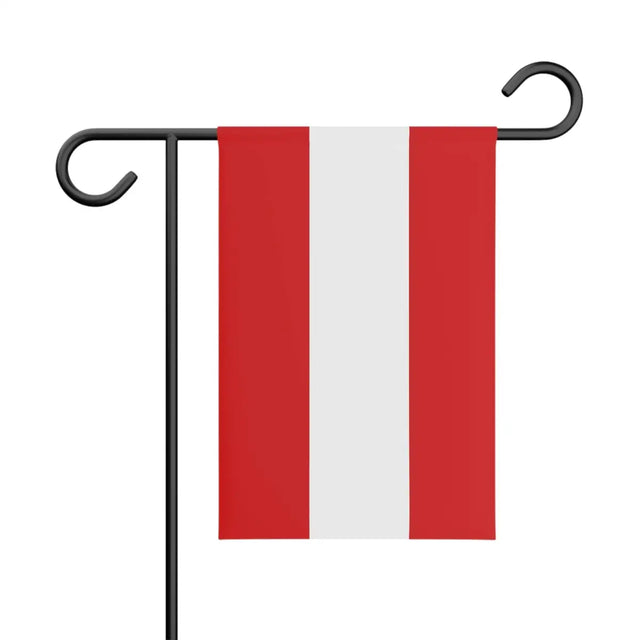 Drapeau de jardin pérou en polyester - pixelforma