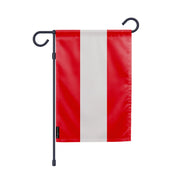 Drapeau de jardin pérou polyester couleurs vibrantes