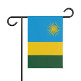 Drapeau de jardin rwanda en polyester - pixelforma