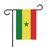 Drapeau de jardin sénégal en polyester - pixelforma
