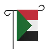 Drapeau de jardin soudan en polyester - pixelforma