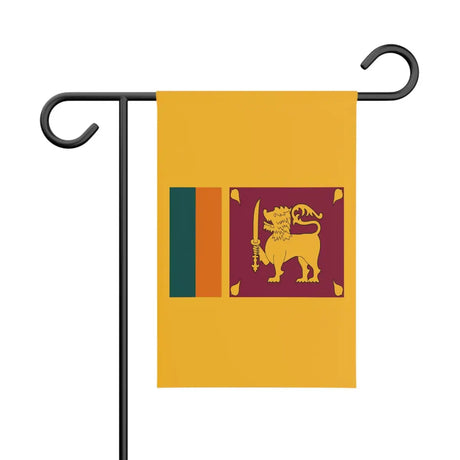 Drapeau de jardin sri lanka en polyester - pixelforma