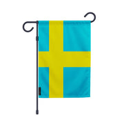 Drapeau de jardin suède polyester résistant aux intempéries