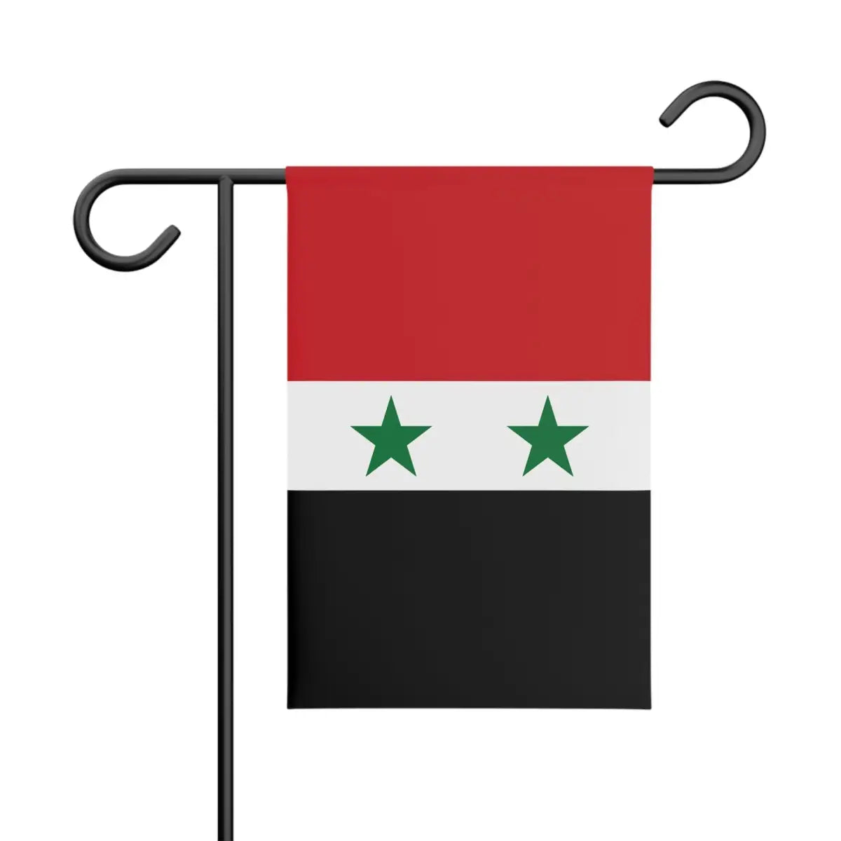 Drapeau de jardin syrie en polyester - pixelforma