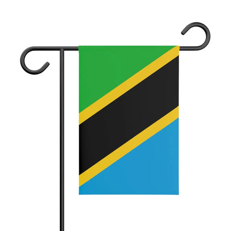 Drapeau de jardin tanzanie en polyester - pixelforma