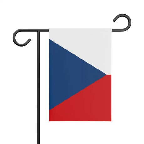 Drapeau de jardin tchéquie en polyester - pixelforma