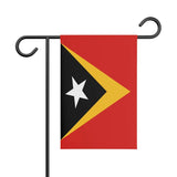Drapeau de jardin timor oriental en polyester - pixelforma
