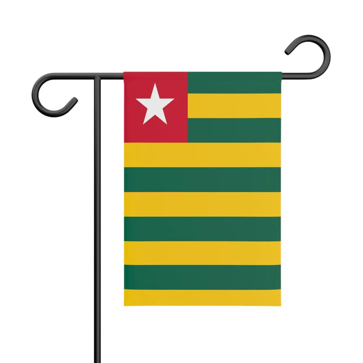Drapeau de jardin togo en polyester - pixelforma