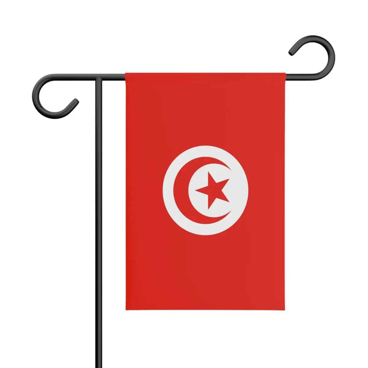 Drapeau de jardin tunisie en polyester - pixelforma
