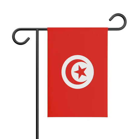 Drapeau de jardin tunisie en polyester - pixelforma