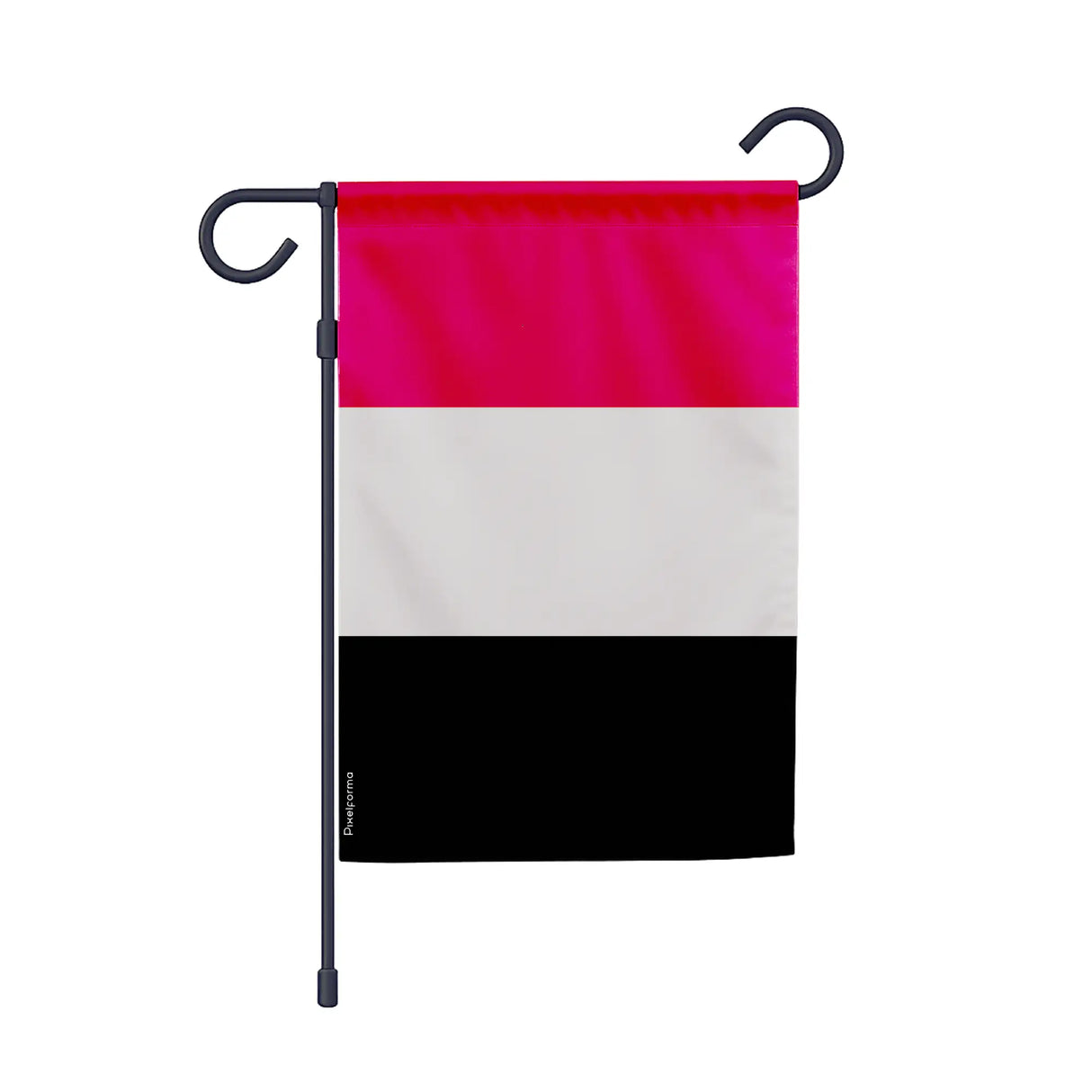 Drapeau de jardin yémen polyester couleurs vibrantes