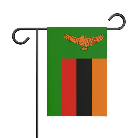 Drapeau de jardin zambie en polyester - pixelforma