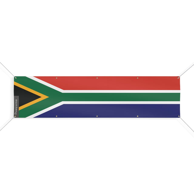 Drapeau de l'Afrique du Sud 10 Oeillets en plusieurs tailles - Pixelforma 