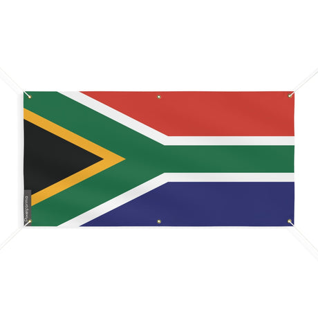 Drapeau de l'Afrique du Sud 6 Oeillets en plusieurs tailles - Pixelforma 