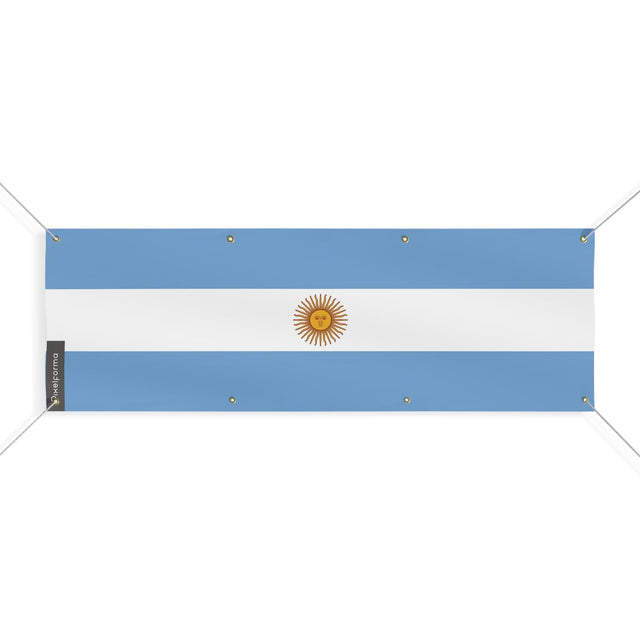 Drapeau de l'Argentine 8 Oeillets en plusieurs tailles - Pixelforma 