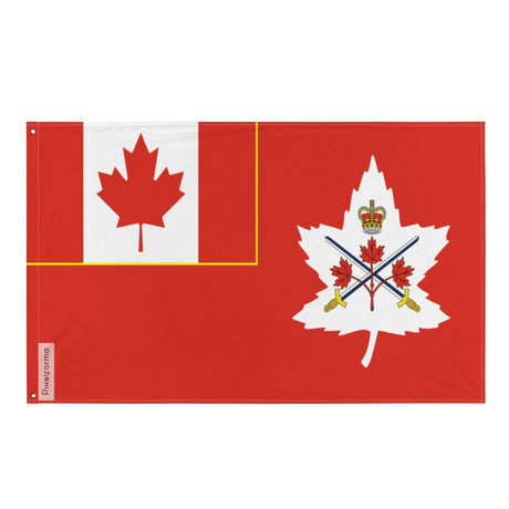 Drapeau de l'Armée canadienne en plusieurs tailles 100 % polyester Imprimer avec Double ourlet - Pixelforma 