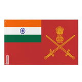 Drapeau de l'armée indienne en plusieurs tailles 100 % polyester Imprimer avec Double ourlet - Pixelforma 
