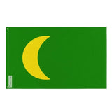 Drapeau de l'empire moghol en plusieurs tailles 100 % polyester Imprimer avec Double ourlet - Pixelforma