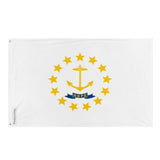 Drapeau de l'État de Rhode Island en plusieurs tailles 100 % polyester Imprimer avec Double ourlet - Pixelforma