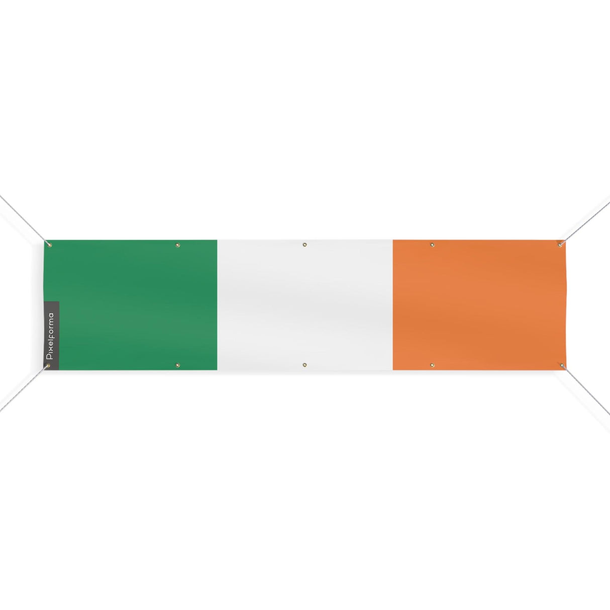 Drapeau de l'Irlande 10 Oeillets en plusieurs tailles - Pixelforma 