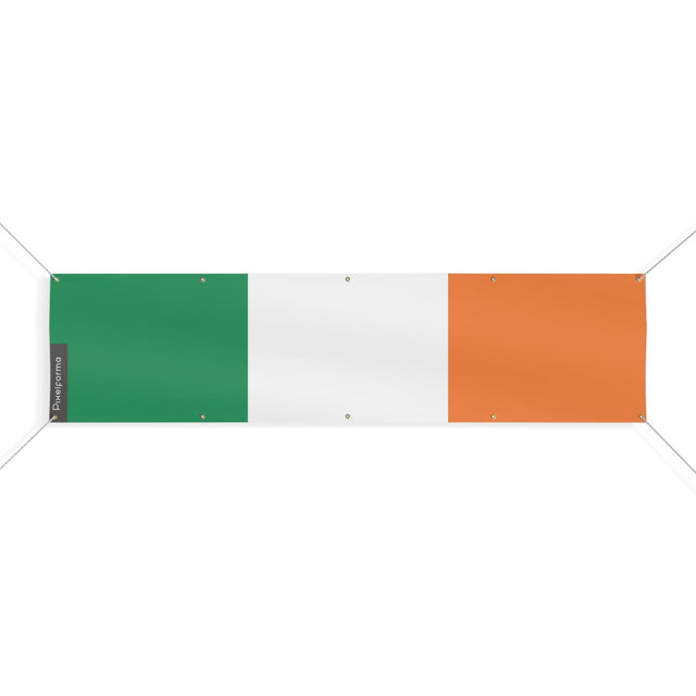 Drapeau de l'Irlande 10 Oeillets en plusieurs tailles - Pixelforma 