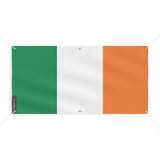Drapeau de l'Irlande 6 Oeillets en plusieurs tailles - Pixelforma 