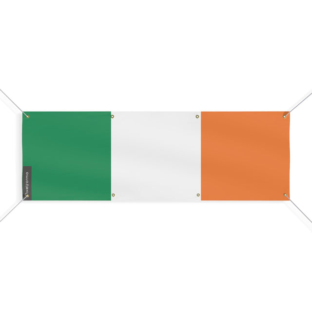 Drapeau de l'Irlande 8 Oeillets en plusieurs tailles - Pixelforma 