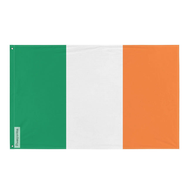 Drapeau de l'Irlande en plusieurs tailles 100 % polyester Imprimer avec Double ourlet - Pixelforma