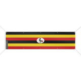 Drapeau de l'Ouganda 10 Oeillets en plusieurs tailles - Pixelforma 