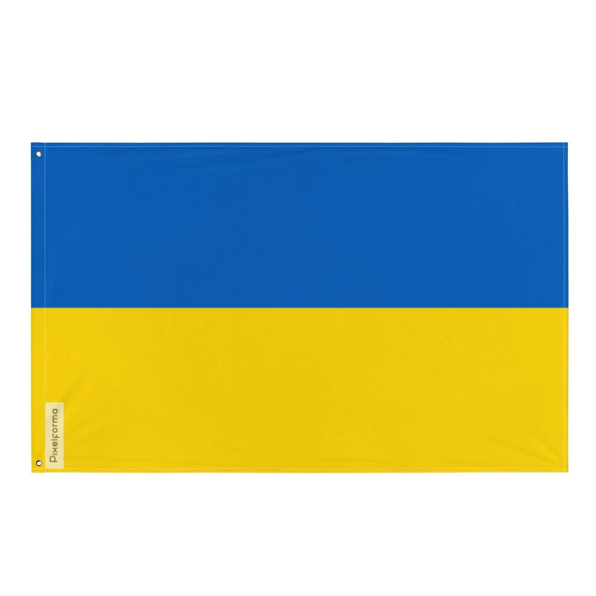 Drapeau de l'Ukraine en plusieurs tailles 100 % polyester Imprimer avec Double ourlet - Pixelforma