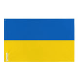 Drapeau de l'Ukraine en plusieurs tailles 100 % polyester Imprimer avec Double ourlet - Pixelforma