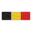 Drapeau de la Belgique grand format XL en polyester avec dix œillets