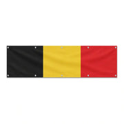 Drapeau de la Belgique grand format XL en polyester avec dix œillets