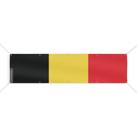 Drapeau de la Belgique 10 Oeillets en plusieurs tailles - Pixelforma 