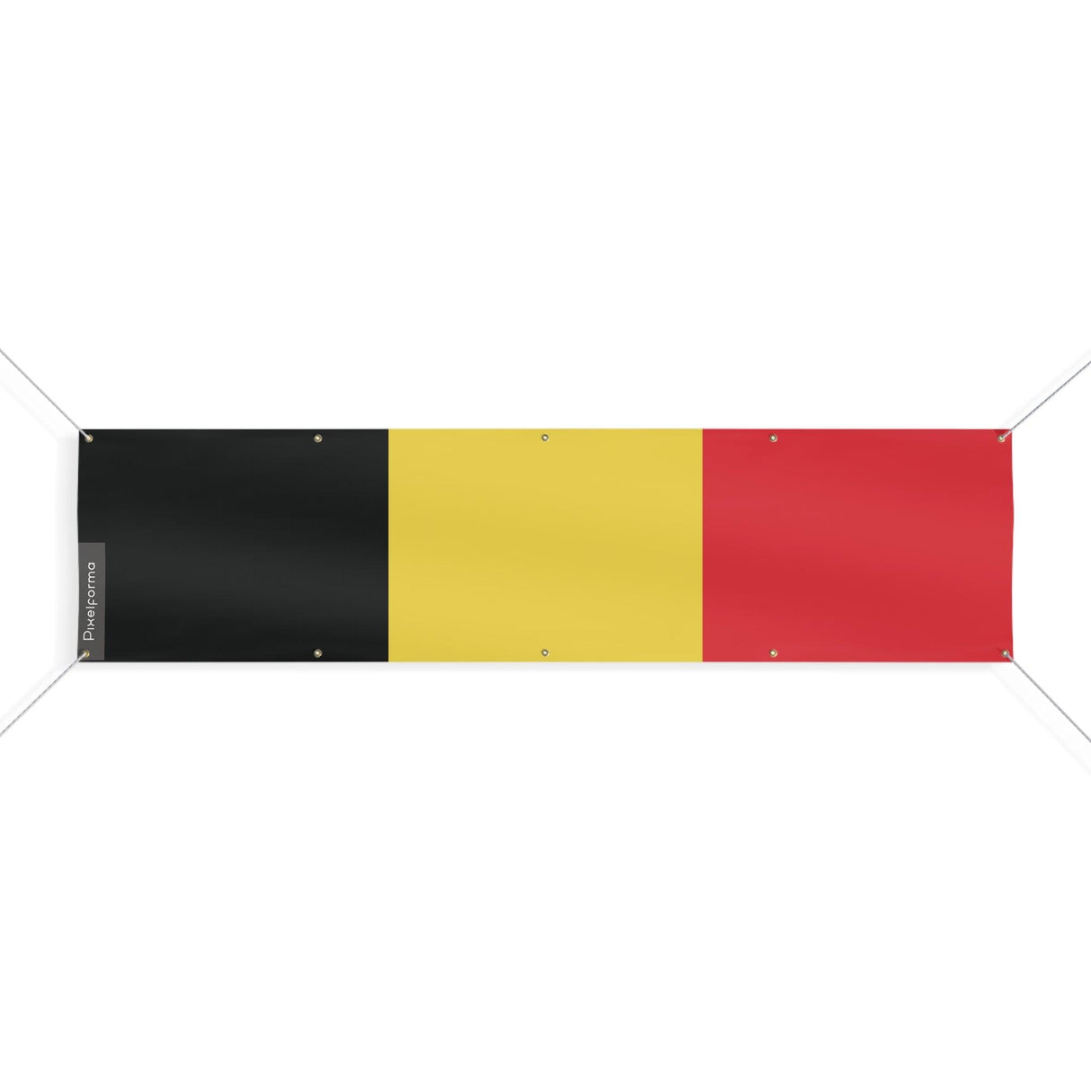 Drapeau de la Belgique 10 Oeillets en plusieurs tailles - Pixelforma