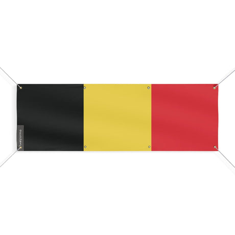 Drapeau de la Belgique 8 Oeillets en plusieurs tailles - Pixelforma 