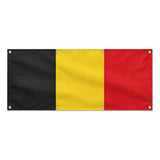 Drapeau belgique polyester résistant aux intempéries