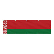 Drapeau de la Biélorussie grand format XL en polyester avec dix œillets