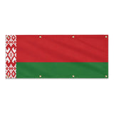 Drapeau biélorussie polyester résistant usage extérieur