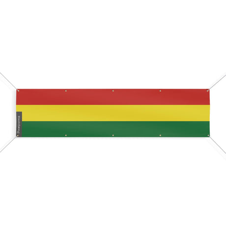 Drapeau de la Bolivie 10 Oeillets en plusieurs tailles - Pixelforma