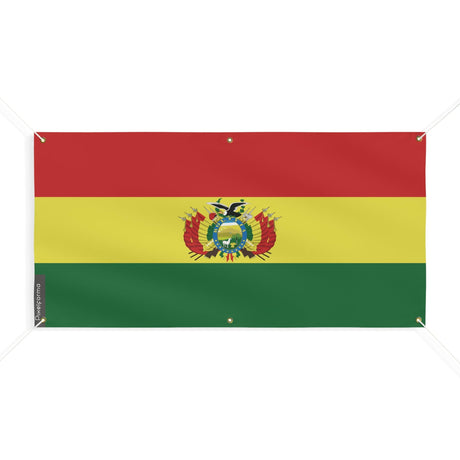 Drapeau de la Bolivie 6 Oeillets en plusieurs tailles - Pixelforma 