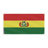 Drapeau de la Bolivie 6 Oeillets en plusieurs tailles - Pixelforma