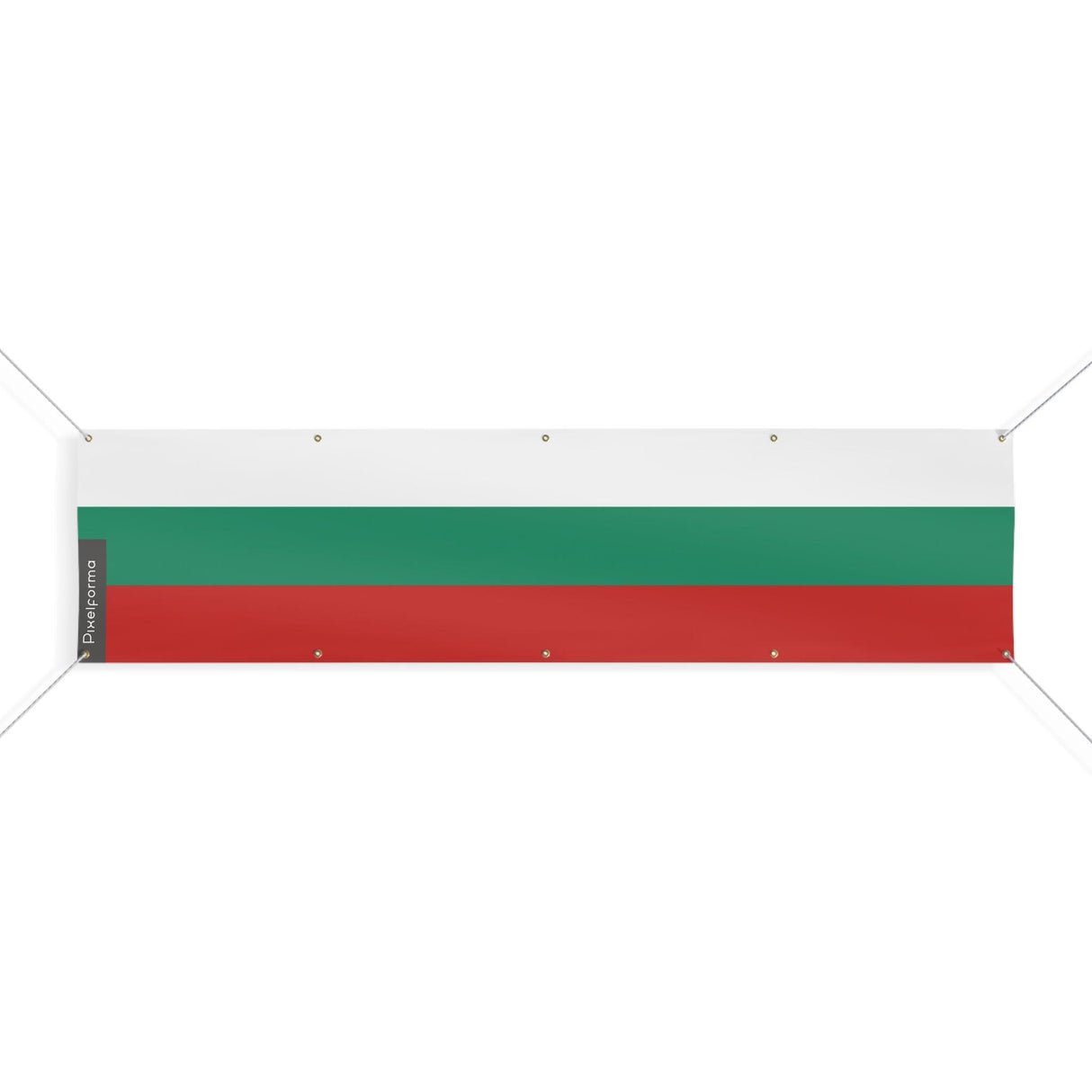 Bulgaria flag 10 grommets in several sizes