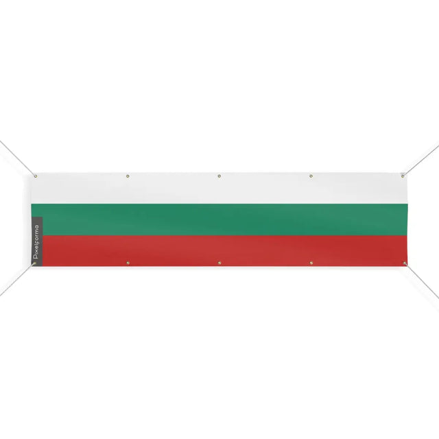 Drapeau de la Bulgarie 10 Oeillets en Plusieurs Tailles (XL) - Pixelforma 